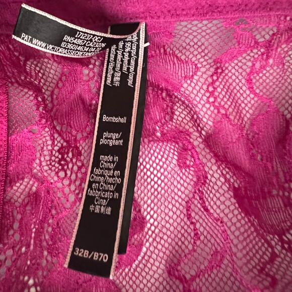 Victoria's Secret Bombshell Push-Up Corset Top, 32B - Picture 7 of 8